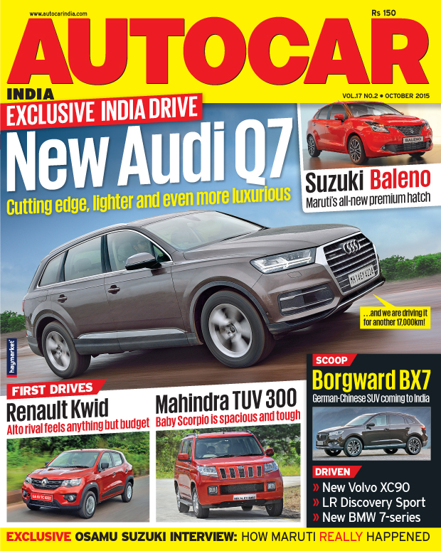 Autocar India: October 2015 Magazine | Autocar India